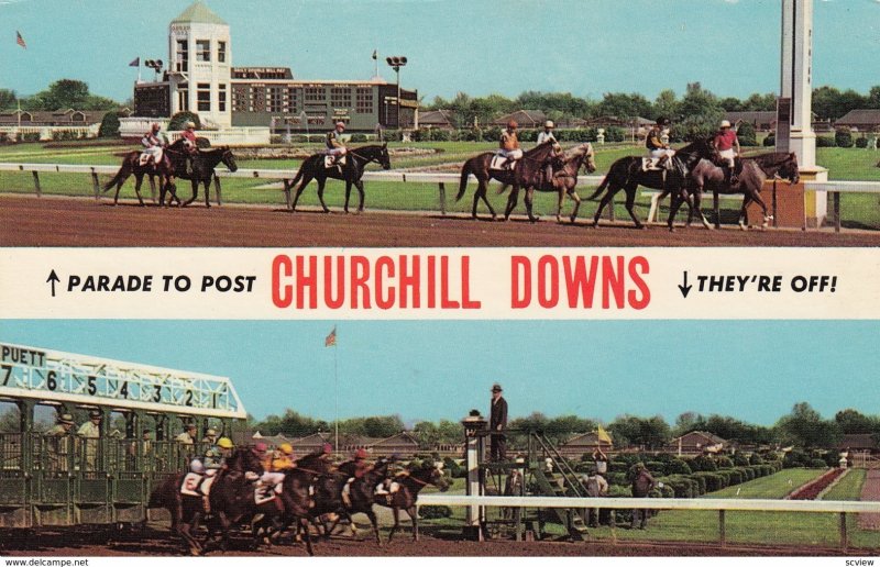 LOUISVILLE, Kentucky, RACING AT CHURCHILL DOWNS, Home Of The Kentucky Derby, ...