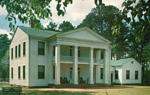 Vintage Postcard Gregory House High Battery Bluff Chattahoochee & Greensboro FL