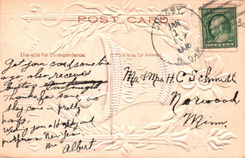 Christmas Bell Embossed