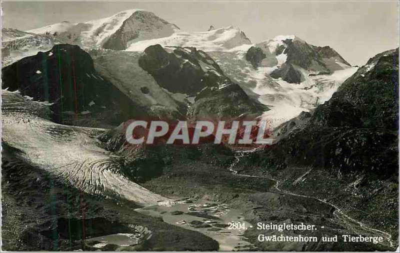 Postcard Modern Steingletscher Gw�chtenhorn und Tierberge