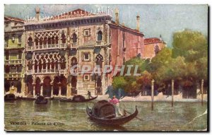 Old Postcard Venezia Palazzo Ca D Ora