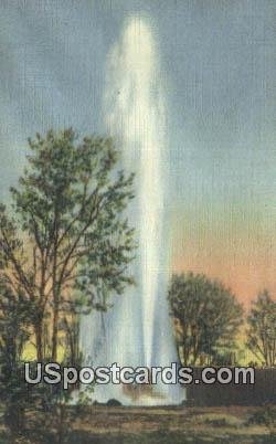 Largest Artesian Well, Oasis Ranch in Roswell, New Hampshire