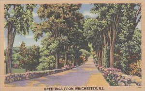 Illinois Winchester Greetings From Winchester