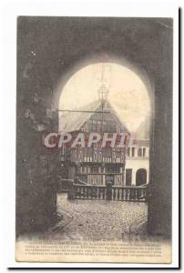 Joigny Old Postcard Porch of St John & # 39eglise and mill 16eme