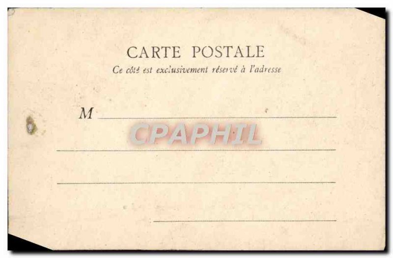 Old Postcard Paris Champs Elysees