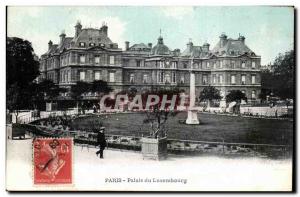 Paris Old Postcard Luxembourg Palace