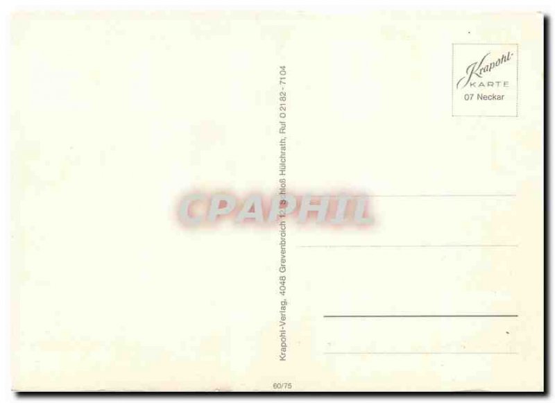 Modern Postcard Der Neckar Heidelberg von bis Heilbrown