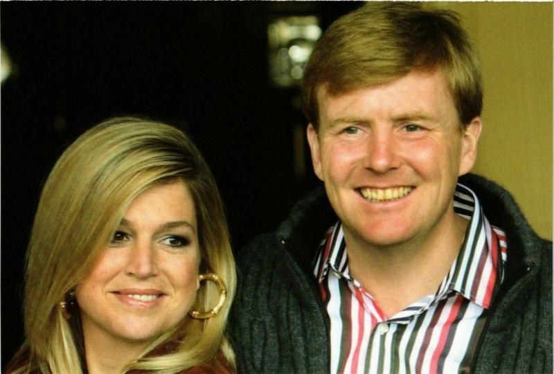 CPM ZKH Prins Willem Alexander&HKH Prinses Maxima DUTCH ROYALTY (838754)