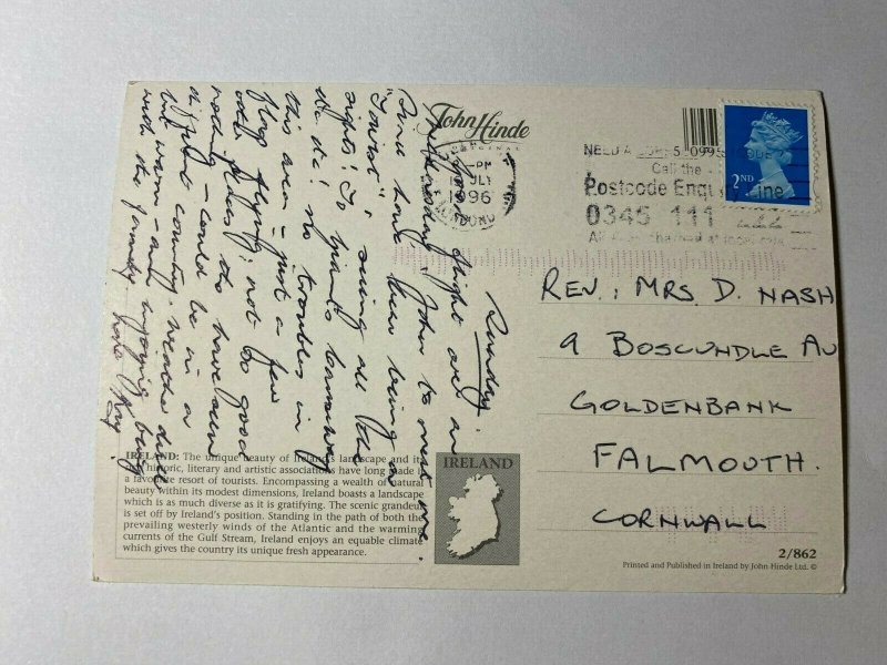 POSTED 1996 MULTI 16 VIEWS POSTCARD - BEAUTIFUL IRELAND (KK270)