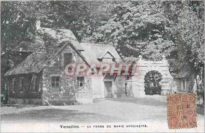 Old Postcard Versailles Farm Marie Antoinette