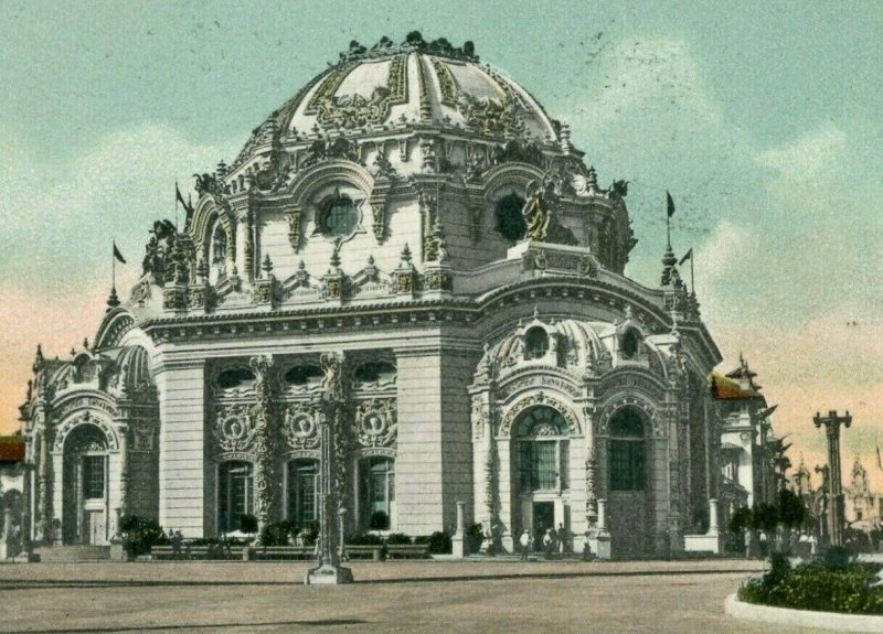 Postcard  Temple of Music, Pan-American Exposition where McKinley was shot.  S4