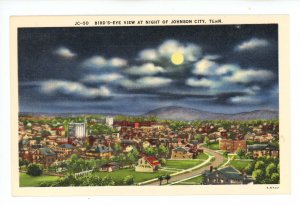 TN - Johnson City. Bird's Eye View at Night