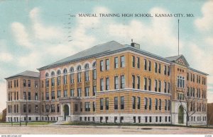 KANSAS CITY , Missouri , 1908 ; Manual Training High School