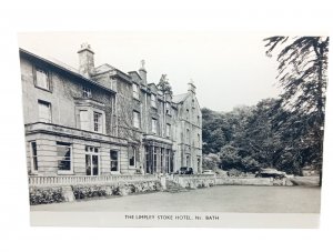 The Limpley Stoke Hotel Nr Bath Vintage RP Postcard c1920