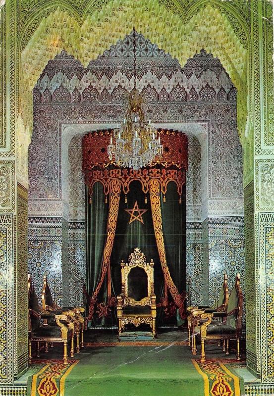BG14199 tetuan palacio real trono morocco
