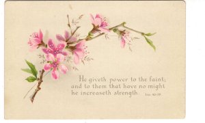 Christian Bible Quote, , Vintage  Card