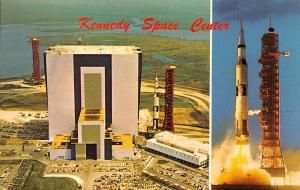 FL, Florida  KENNEDY SPACE CENTER & Apollo/Saturn V Launch~Complex 39 A Postcard