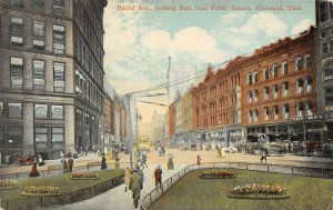 LP33   Cleveland Ohio Postcard  Euclid Avenue 