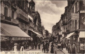 CPA vichy rue de nimes (1220660) 