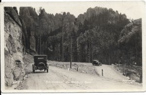 RPPC: Switchback on Needles Road, South Dakota, mint (PC1747)