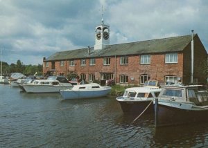 The Clock Warehouse On Stourport Canal Staffordshire Postcard