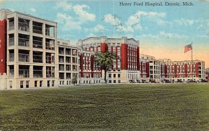 Henry Ford Hospital Located on West Grand Boulevard Detroit MI 