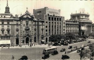 Spain Madrid Saint Joseph's Church and Alcala Street RPPC 01.65