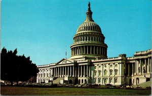 United States US Capitol Washington DC Old Cars Postcard Cancel PM WOB Note VTG 