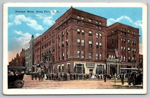 Vintage South Dakota Postcard - Cataract Hotel   Sioux Falls   1934