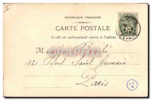 Old Postcard Marseille Lighthouse St. Mary