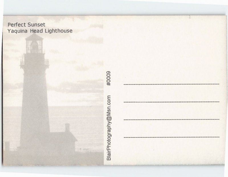 Postcard Perfect Sunset, Yaquina Head Lighthouse, Newport, Oregon