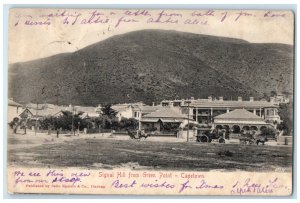 1906 Signall Hill from Green Point Cape Town South Africa Posted Postcard