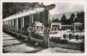 Old Postcard Aix les Bains Park and the Palace of Sources