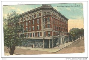 Delaware Hotel, Muncie, Indiana, PU-1918