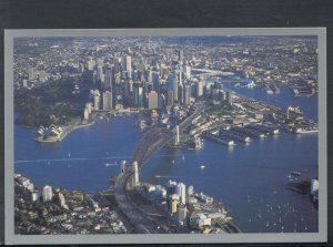 Australia Postcard - Aerial View of Sydney's Magnificent Harbour  T8778