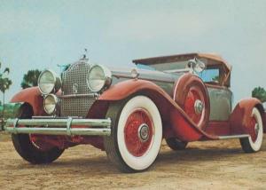 Packard 1930 Classic Car Rare Photo Postcard