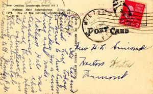 CT - New London - Nathan Hale School House