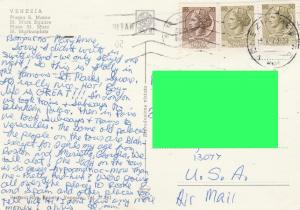 Saint Mark Square - Venezia - Venice, Italy - pm 1973