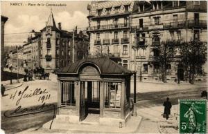 CPA NANCY - Place de la Commanderie (484074)