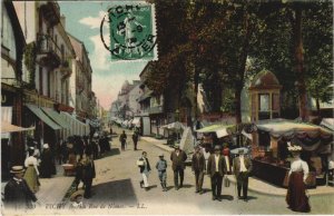 CPA vichy rue de nimes (1220560) 