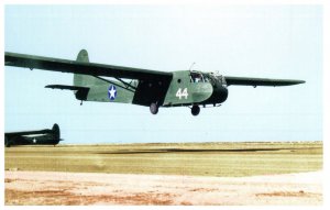 The Waco CG 4A Airplane Postcard