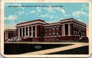 Main Building West Tennessee State Normal School Memphis TN Postcard PC4