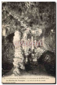 Old Postcard A 9 kil Padirac has five kilometers of St Cere Cave Almost La Sa...