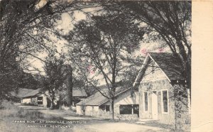 F92/ Annville Kentucky Postcard c1970s Farm Row Annville Institute