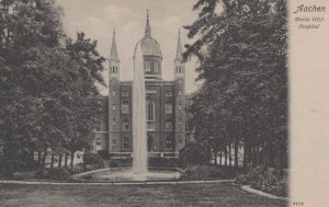 Aachen Maria Hospital Germany Character Old Postcard