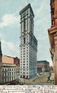 New York City - The Times Building - pm 1910 - DB
