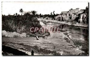 Old Postcard m'sila the wadi