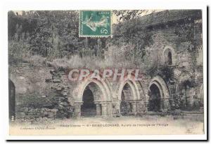 Saint Leonard Old Postcard Ruins of the & # & # 39abbaye of 39Artige