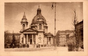 Poland Warsaw Church of St. Alexander Vintage Postcard 08.74