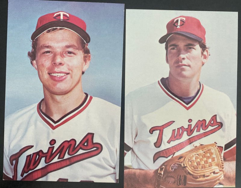 30 Original Baseball Players Minnesota Twins 1979 Postcards Collection Lot 